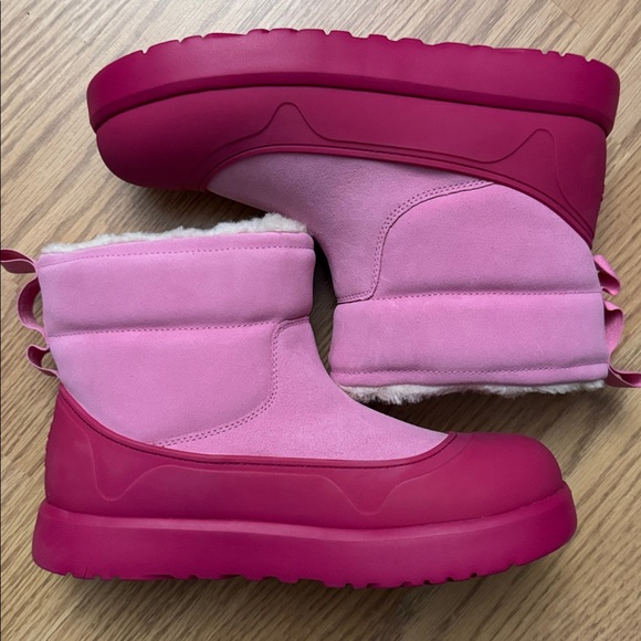 UGG Classic Mini Mod Pink 6 - Picture 6 of 9
